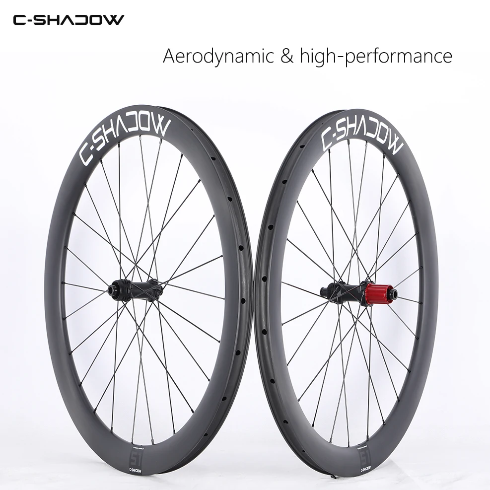 

700c carbon road disc wheels 38 45 50mm tubeless disc bicycle wheelset 100x12 142x12 XDR central lock carbon wheels