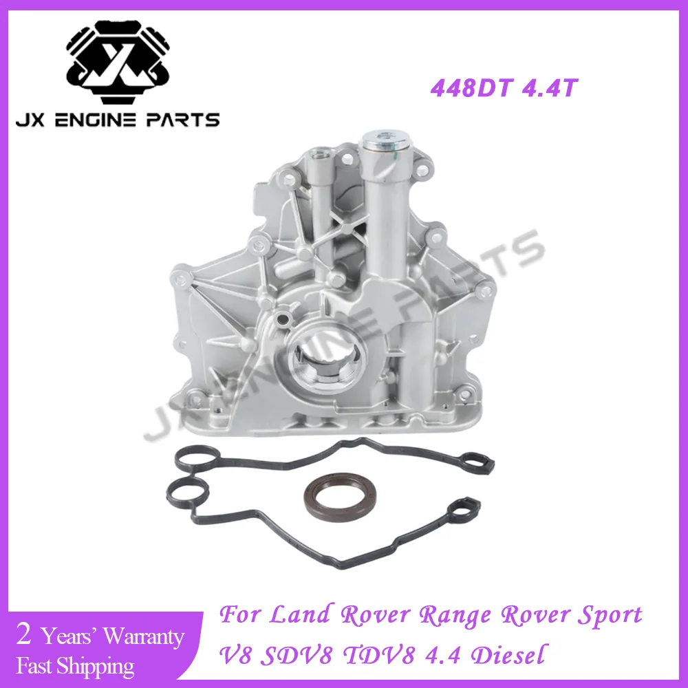 368DT 448DT Engine Oil Pump For Land Rover 3.6 4.4 Range Rover Sport L322 L405 L494 4.4T 3.6T Diesel TDV8 SDV8 4.4L 3.6L 10-23