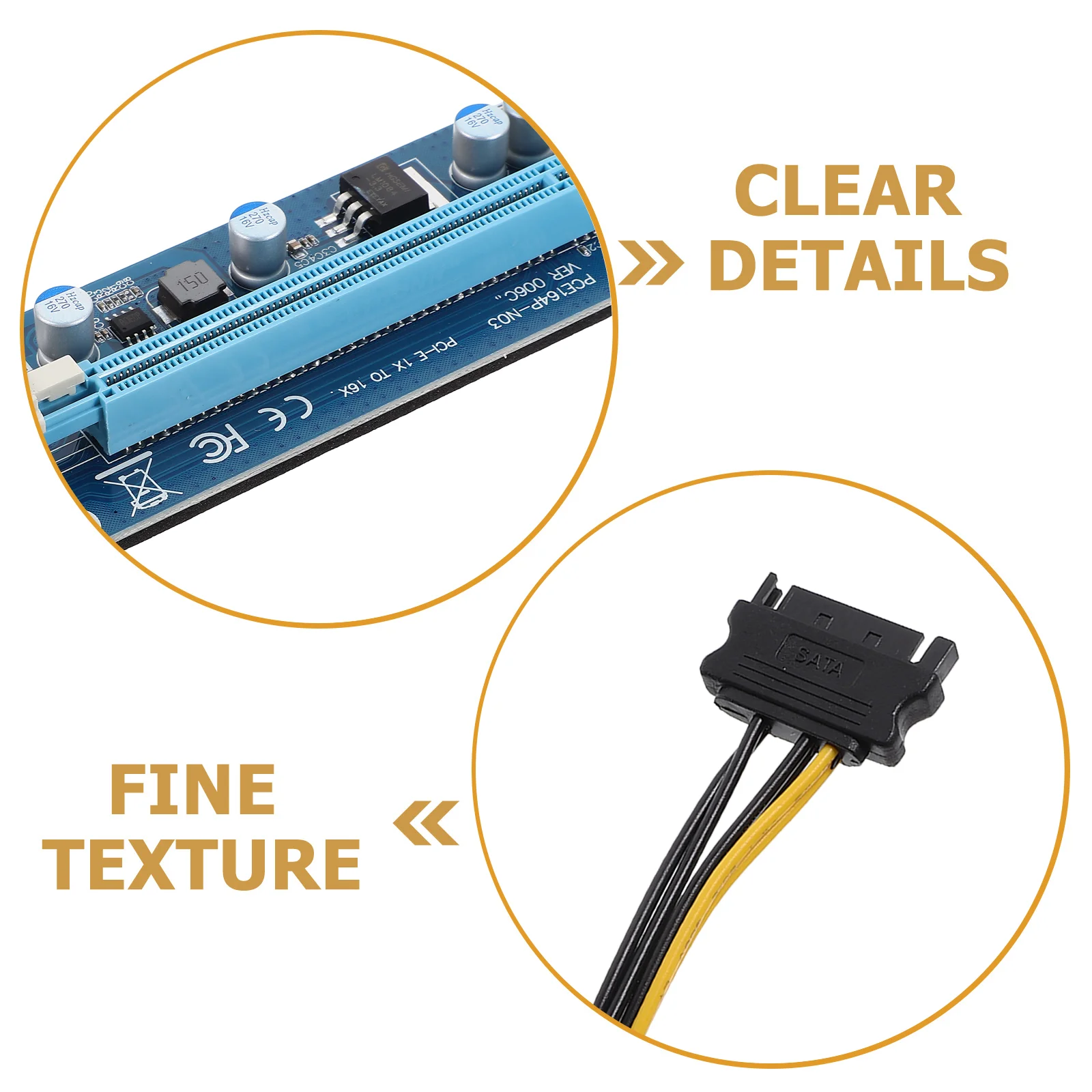 Laptop External Graphics Card Computer Accessory Pcie Mining Accessories Gpu for Parts