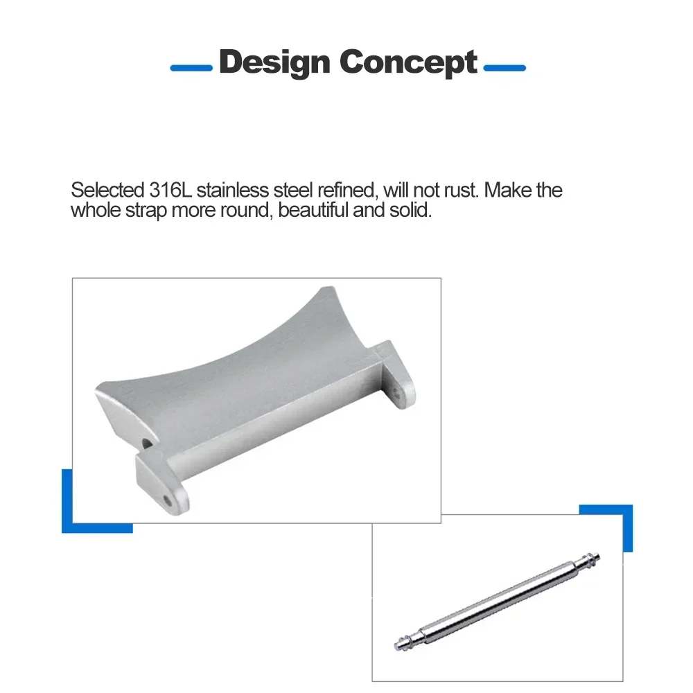 حزام من الفولاذ المقاوم للصدأ لساعة سامسونج جالاكسي 7 6 5 4 40 مللي متر 44 مللي متر 6 4 كلاسيكي 47 مللي متر 43 مللي متر سوار معدني بدون فجوات لفرقة 5Pro 45 مللي متر