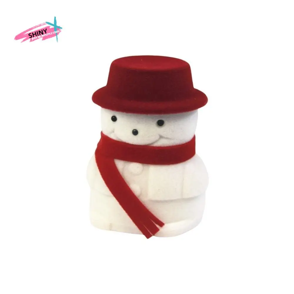 عيد الميلاد جرس عيد الميلاد صندوق مجوهرات توافدوا الزفاف شجرة عيد الميلاد زخرفة تخزين المضادة للتصادم سانتا كلوز خواتم صندوق