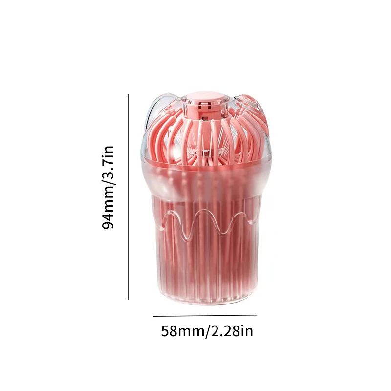 25 Pcs/Box Floss Toothpick Set Plastic Interdental Brush Reusable Dental Floss Portable Teeth Flosser Cleaner With Storage Case