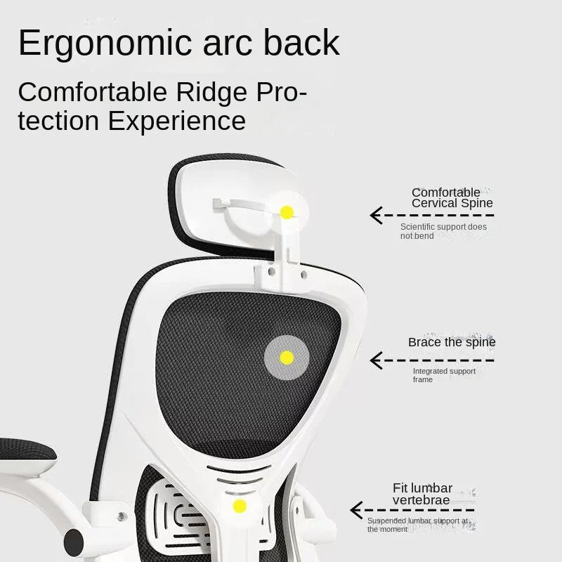 Home Computer Chair, Company Office Chair, Lifting And Rotating Function With Wheel Set, Desk Chair, Student Study Chair