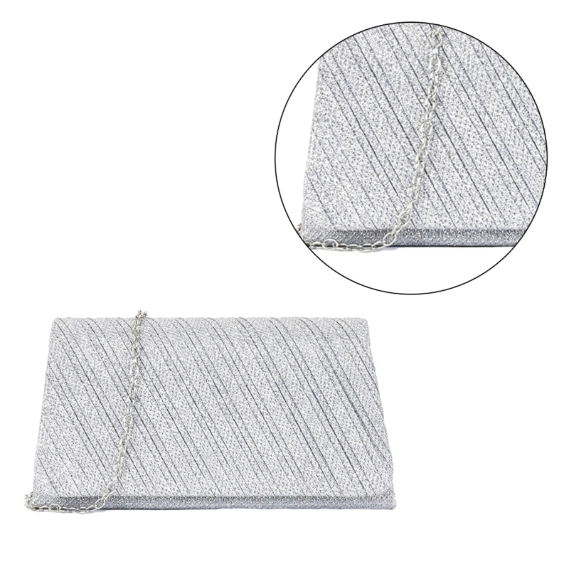 Versatile Glitter Handbag for Women Stylish Evening Bag for Casual Formal Looks