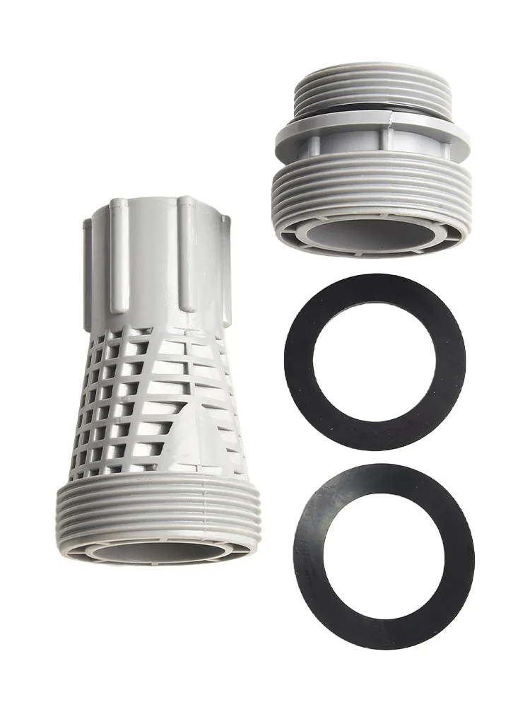

Brand New Pool Hose Connector Filter Adapter Easy Connection Efficient Circulation Firm Hold Plastic Secure Fit