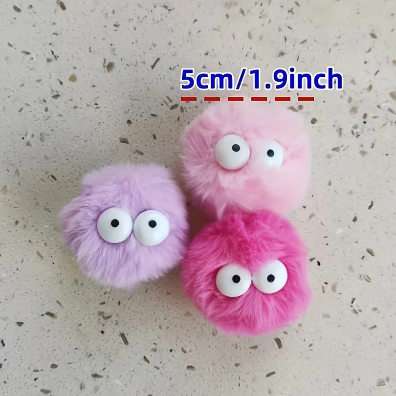 5 Stück bunte Pom-Pom-DIY-Mode-Schuhe und Accessoires, geeignet für Geta-Sandalen und Partygeschenke – Detail 3