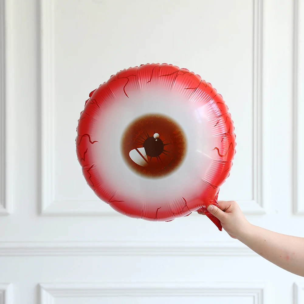 121 قطعة أسود أحمر بالون الدموي جارلاند عدة الدم العين احباط بالون اليد الدموية مساعدة بالون هالوين الرعب حفلة عيد ميلاد ديكو