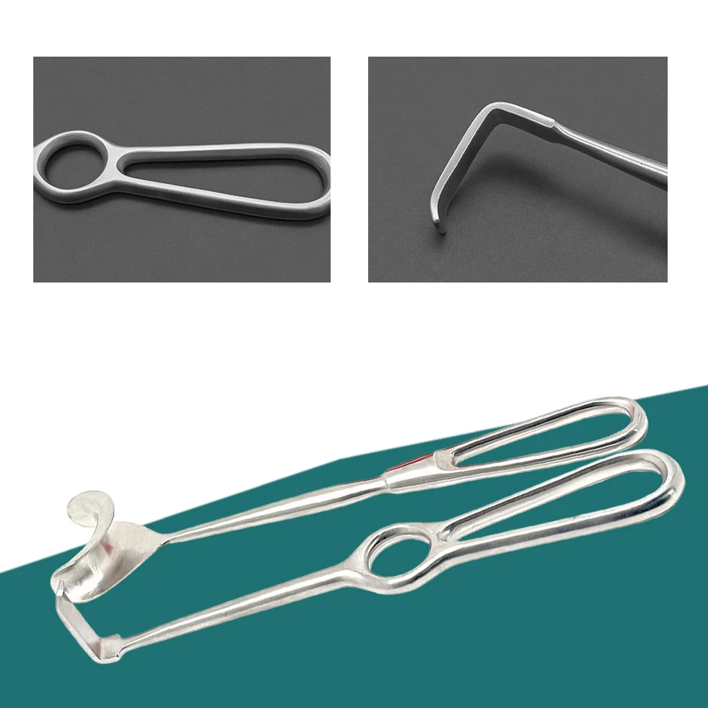 Maxillofacial Dental Retractor Upper Lower Bends Oral Implant Soft Tissue Retraction Tool