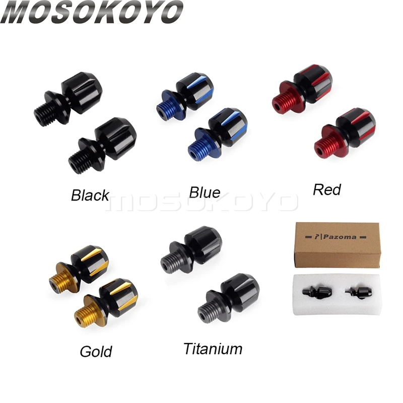 Handlebar Grips Ends Motorcycle Handle Bar End Weights CNC Aluminum Silder Plugs For PAN AMERICA 1250 S RA1250 S 2021 2022-2026 view 2