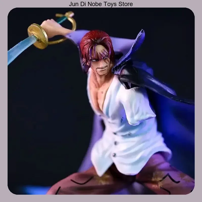 

Фигурка Шанка из One Piece в боевой позе, 28 см, аниме-статуэтка, коллекционная модель, украшение для рабочего стола, игрушка, подарок