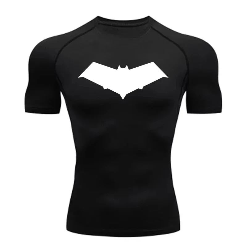 

Hot-selling High-end Sports Running Men's T-shirt, Quick-drying Loose Sports Style, Gym Tight-fitting Shape Clothing, Made of Po