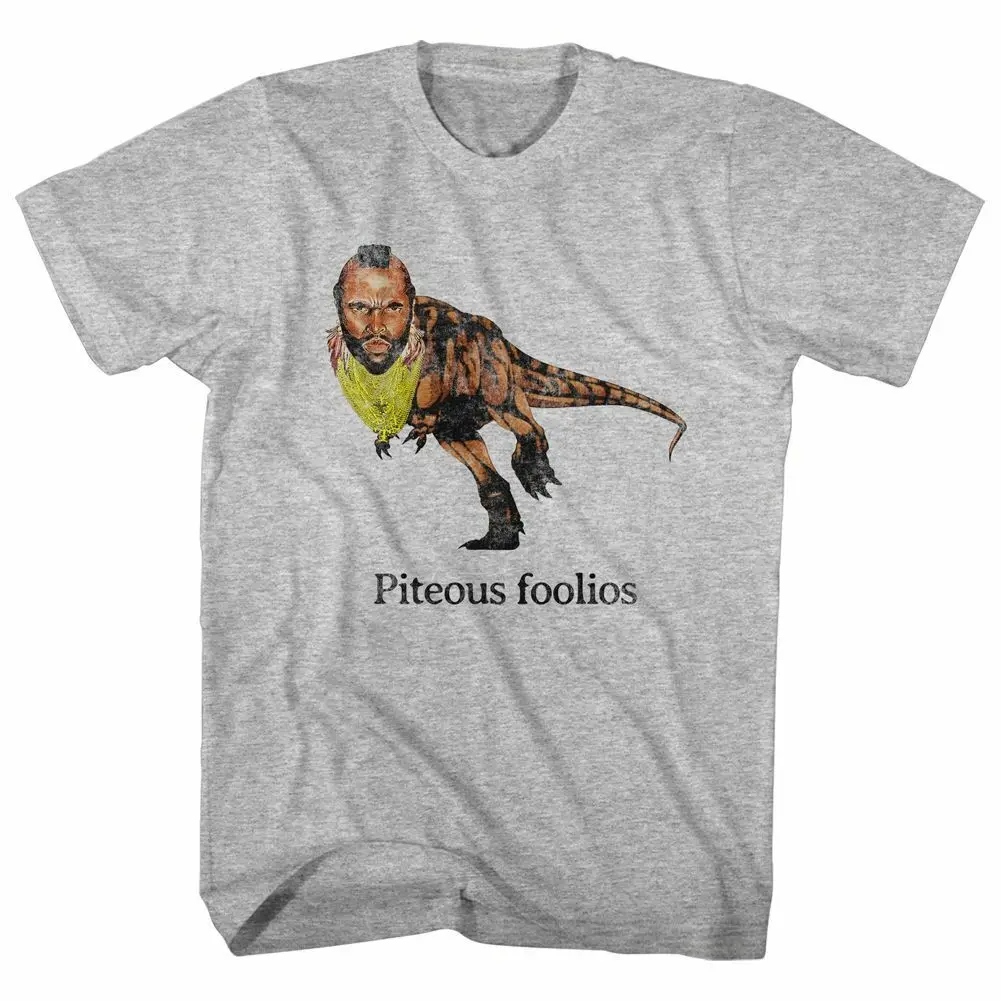 Mr T Piteous Foolious Gray Heather Shirt