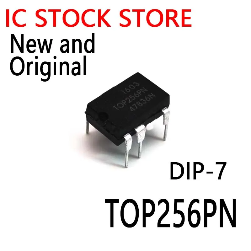 5PCS New and Original  DIP-7 TOP256PG  TOP256Pmanagement chip TOP256PN