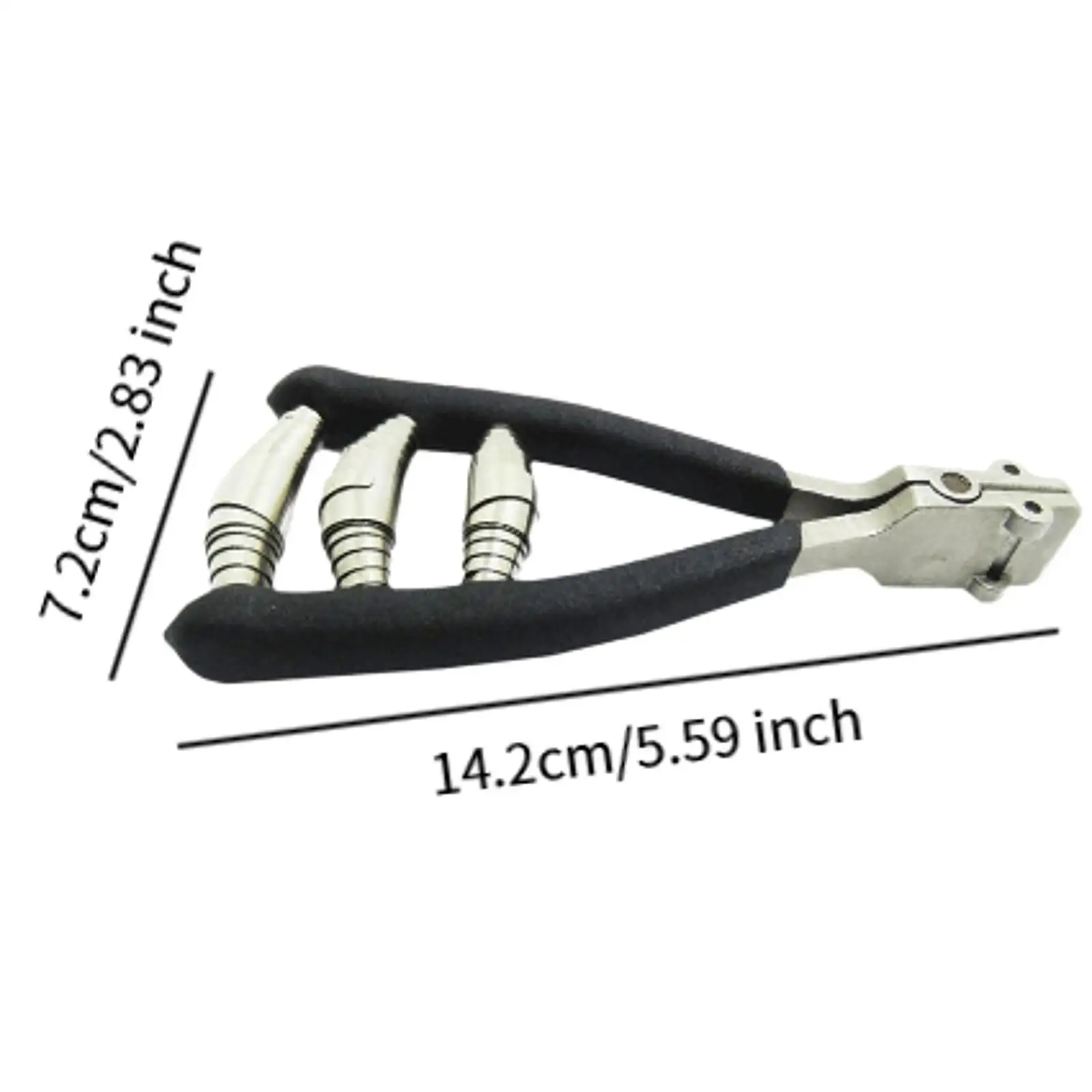 Sports Starting Clamp Anti Slip Badminton Racket 3 Spring Starter Clamp Clamping Tool Badminton Starting Stringing Clamp