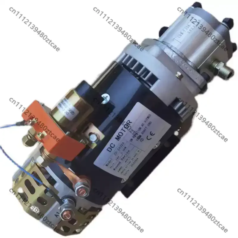 Semi-trailer electric power take-off hydraulic lift power unit backflip front four rear eight DC power pump station