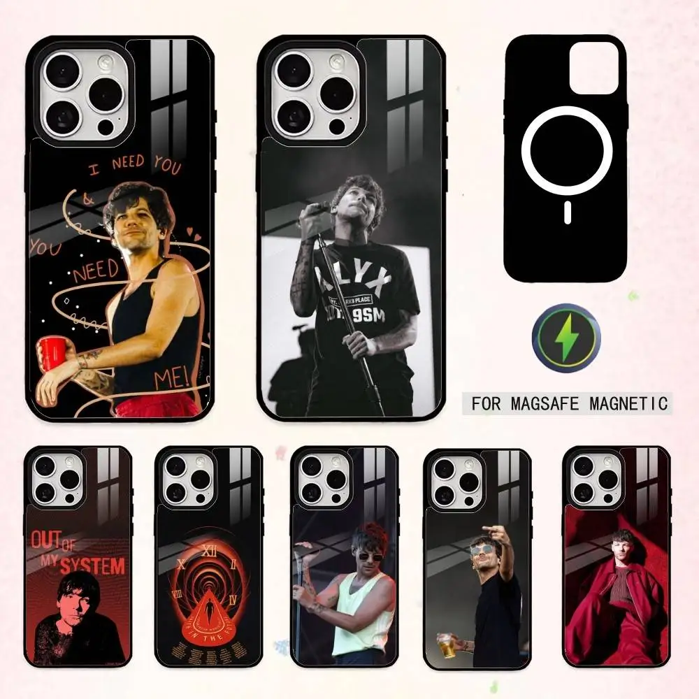 

COOL S-Singer L-Louis T-Tomlinson Phone Case For iPhone17,16,15,14,13,12,11 Plus,Pro Max Magnetic For Magsafe Wireless Charging