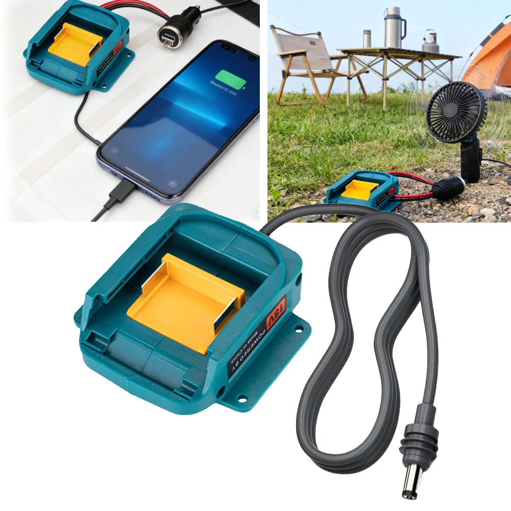 

Автомобильное зарядное устройство, адаптер внешнего аккумулятора, преобразователь с розеткой, 1820 В для питания различных автомобильных гаджетов и устройств