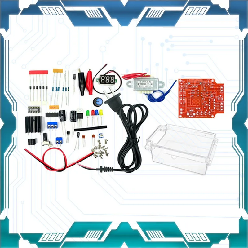 

LM317 Adjustable Voltage Regulator Board Kit