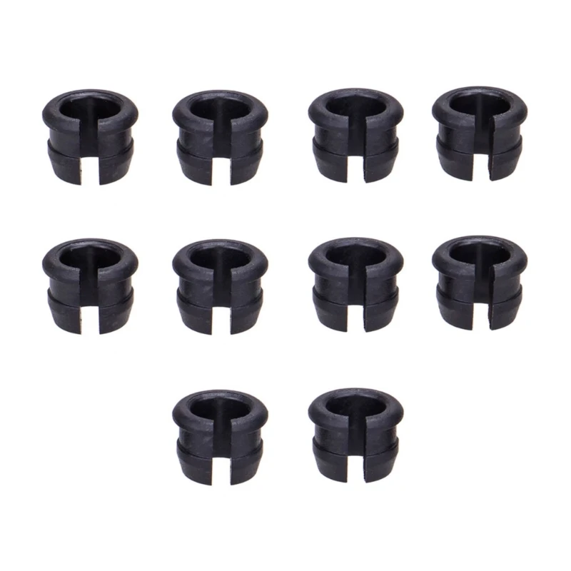 10Pcs Valves Inner Tube Adapter Rubber Plug Cycling Tire Replacing Tube Adapter Bike Valves Stem Grommets Enduring X5QF