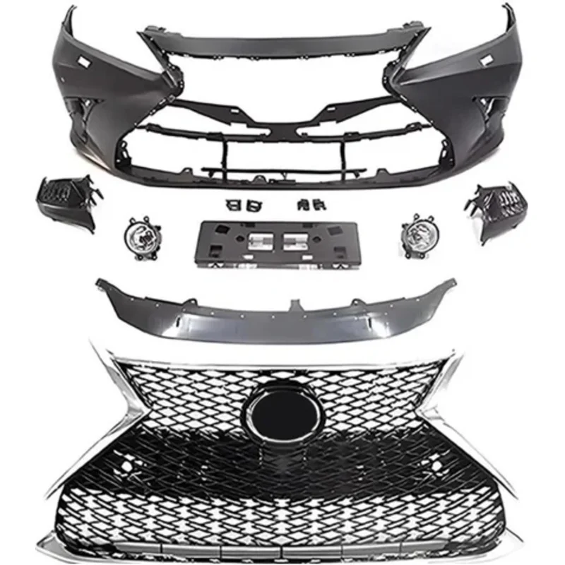 

For 2006 2012 Es250 Es300 Car Body System Bumper Upgrade to 2020 Sport Front Assembly