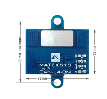 

MATEK CAN-L4-BM AP_PERIPH DroneCAN Protocol Digital Power Monitor High Precision Voltage Current Sensor For H743 Slim V3 RC Airp