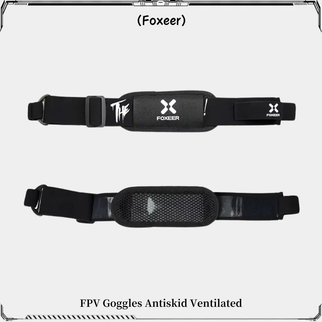 Foxeer FPV Goggles Antiskid Ventilated Headband Headstrap for DJI Goggles Fatshark Skyzone FPV Freestyle DIY Parts