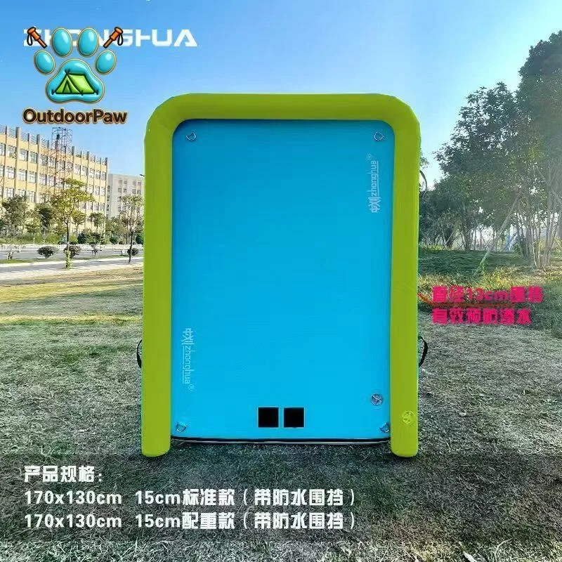 New Chinese Row Fishing Transport Platform Inflatable Small Diaotai Double Air Chamber Rubber Boat Platform Fishing Boat