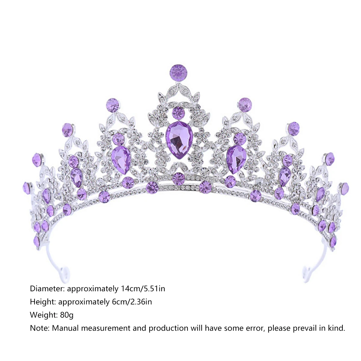 Svatební vlasy tiara broušené sklo svatební tiara koruna stříbro barva diadem závoj tiaras svatební vlasy příslušenství headpieces hlava šperků