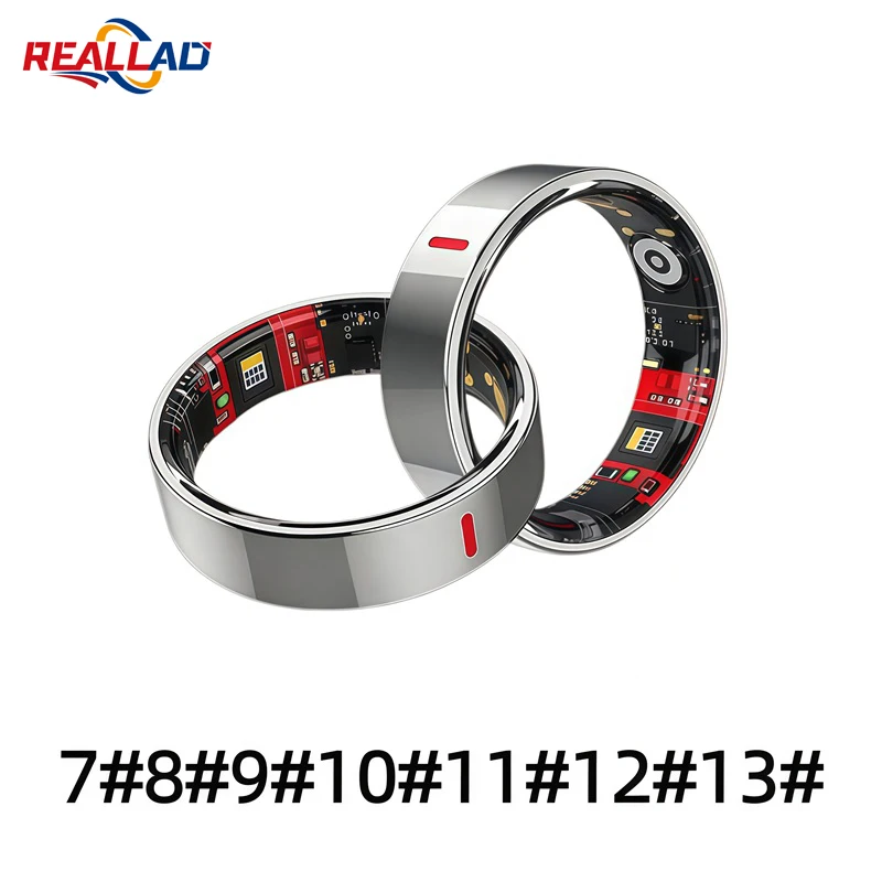 2025スマートリングtk20-bluetooth通話-心拍数-血圧モニター-5atm防水-hrv健康リング-男女兼用-xiaomiギフト