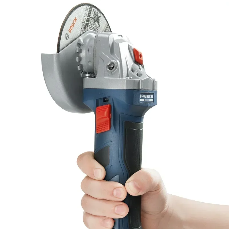 BOSCH Cordless smerigliatrice angolare GWS 180-LI 100MM motore Brushless ricaricabile macchina da taglio portatile lucidatrice 18V strumenti di rettifica