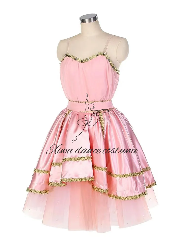 Customized Size, Customized Color, Children's and Girls' Performance Clothing, Modern Ballet Skirt