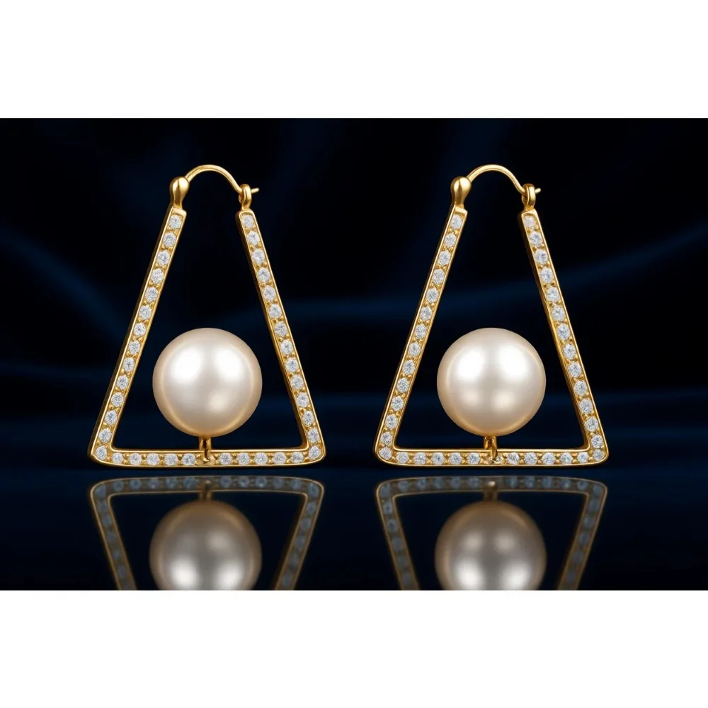 

Большие массивные серьги-кольца в винтажном стиле Y2K 80-х 90-х годов, модные эффектные серьги для женщин