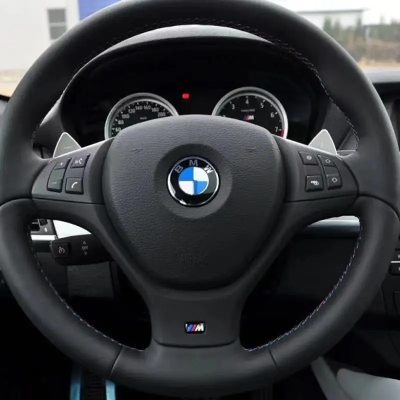 Epoxy Resin Car Interior Decoration Decals BMW M Badge Steering Wheel Hub Stickers For BMW M G20 G30 G07 G05 G32 G15 G16 G01 G02