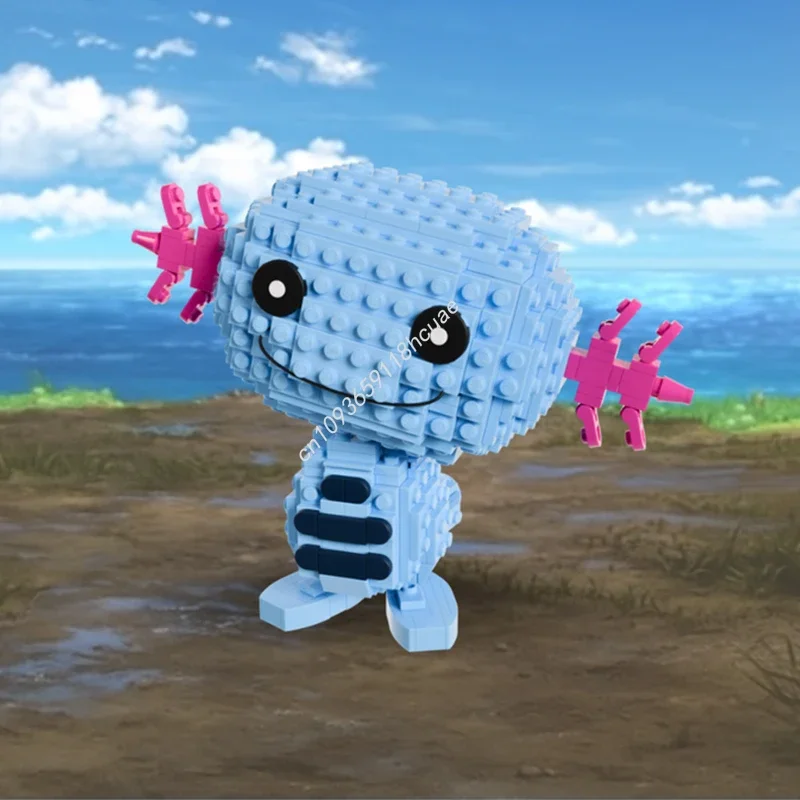 

430 деталей MOC: Конструктор Wooper Pocket Pets для взрослых коллекционеров и детей, модель для сборки своими руками, рождественский подарок