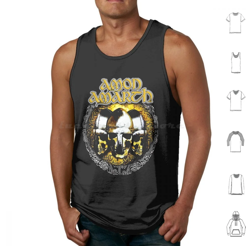 Logo Amon Amarth Essential Tank Tops Vest Sleeveless Amon Amarth Music Amon Amarth Amon Amarth Amon Amarth Band Amon Amarth