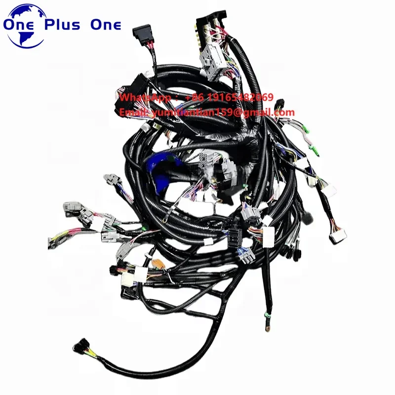Original Brand New Engine ECU Main Line LQ13E01246P1 Wiring Harness for Kobelco 250-8 Excavator
