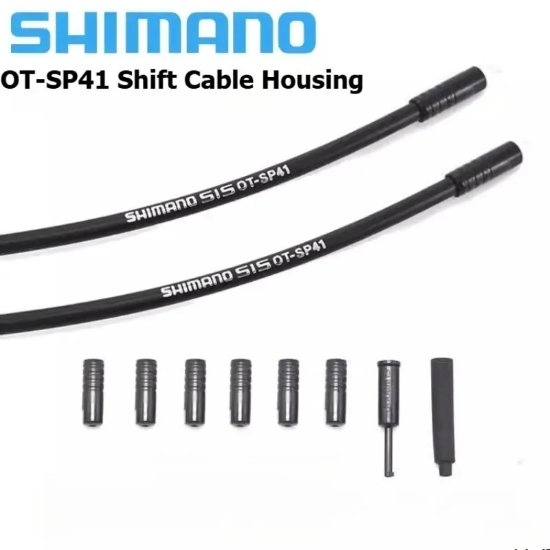 Shimano SP41 Shift Outer Casing Silver Logo OT-SP41 Original Shifting Cable 1.8m (Remove from Box for Sale, Sold without Box)