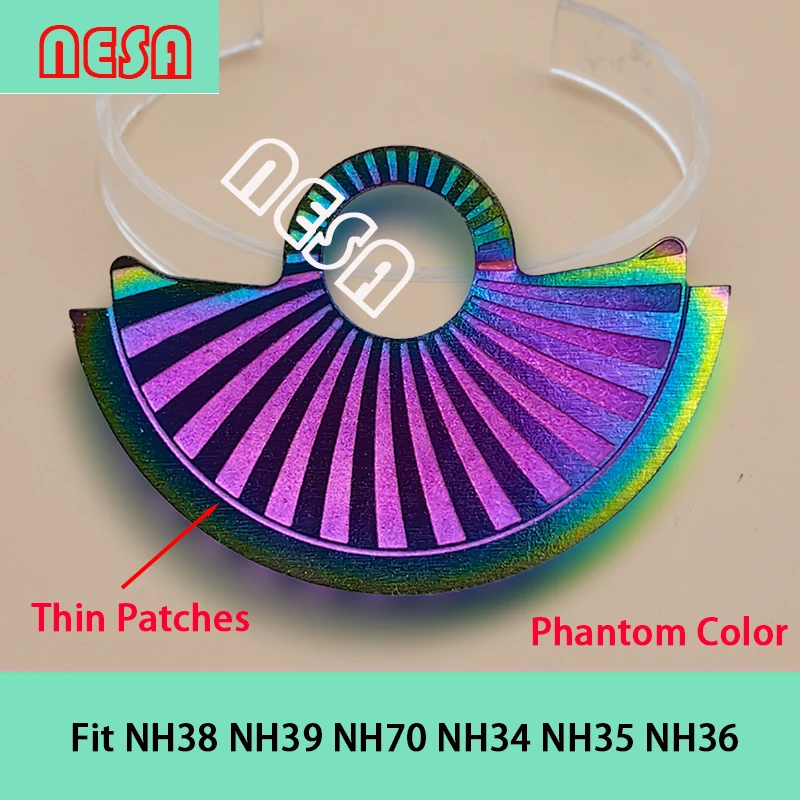 

Mod NH35 NH36 NH34 Movement Guard Automatic Hammer Metal Flake fit 4R35 4R36 nh35 nh36 Movement Watches Repair