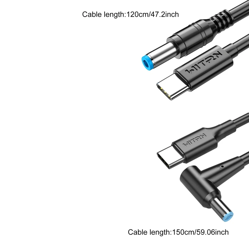 E56B USB C Type-C PD to 12V 5.5x2.5mm Converter Cable for Fan Table Lamp Router Modem