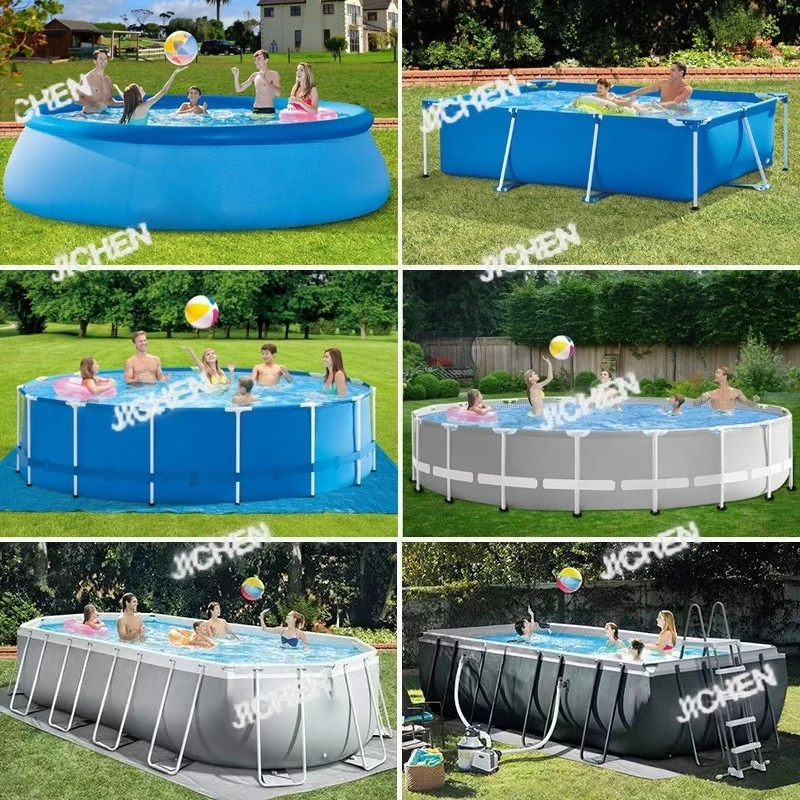 Rectangle Bracket Swimming Pool Adult Family Swimming Pool Large Outdoor Swimming Pool Inflatable