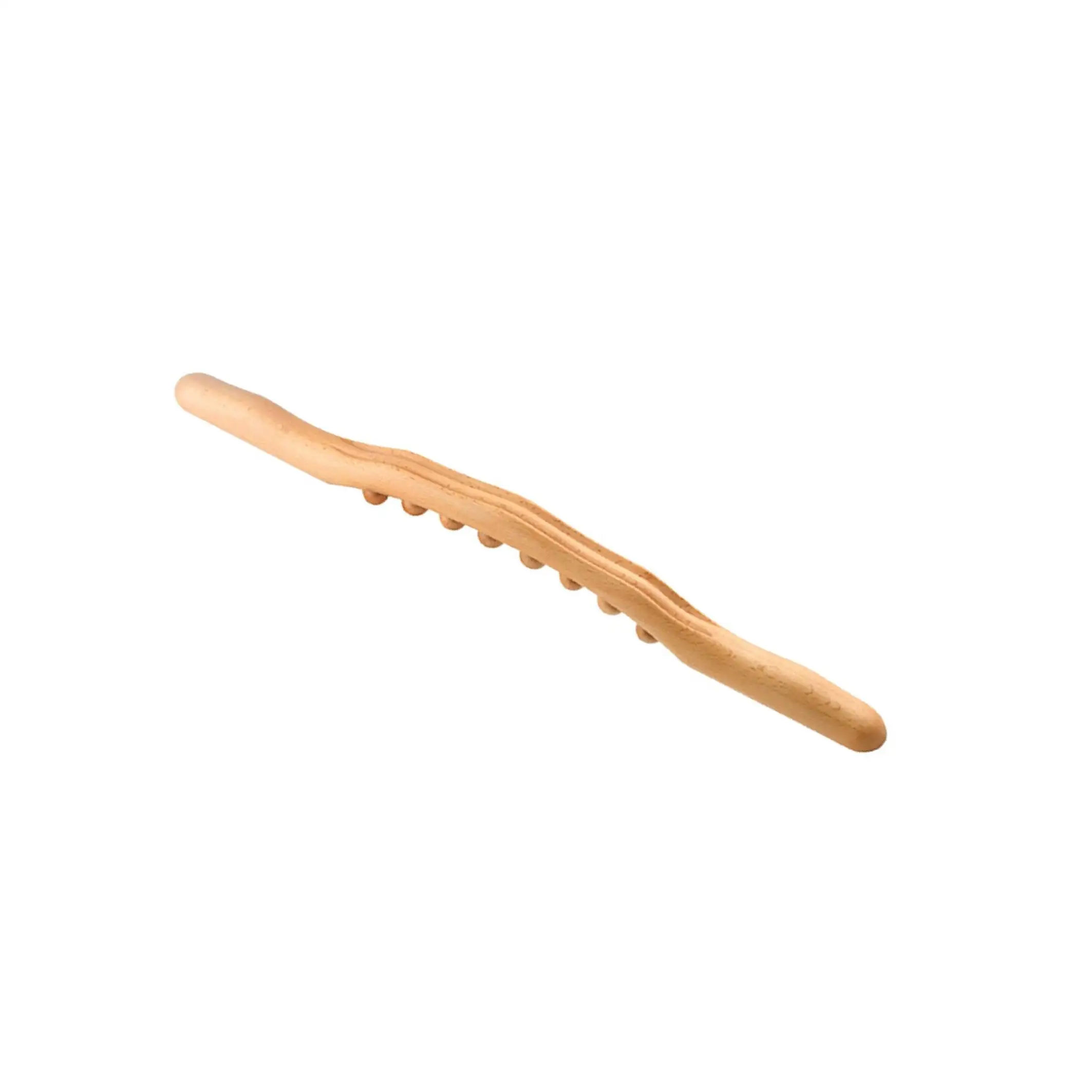 

Wooden Guasha Scraping Stick Massage Tools 52cm for Shoulder Neck Arms Beech