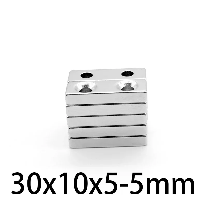 30x10x5-5mm Sheet Powerful Magnets 30x10x5-5 Strong Block Magnets For Fridge DIY Building Scientific Craft Education 30*10*5-5
