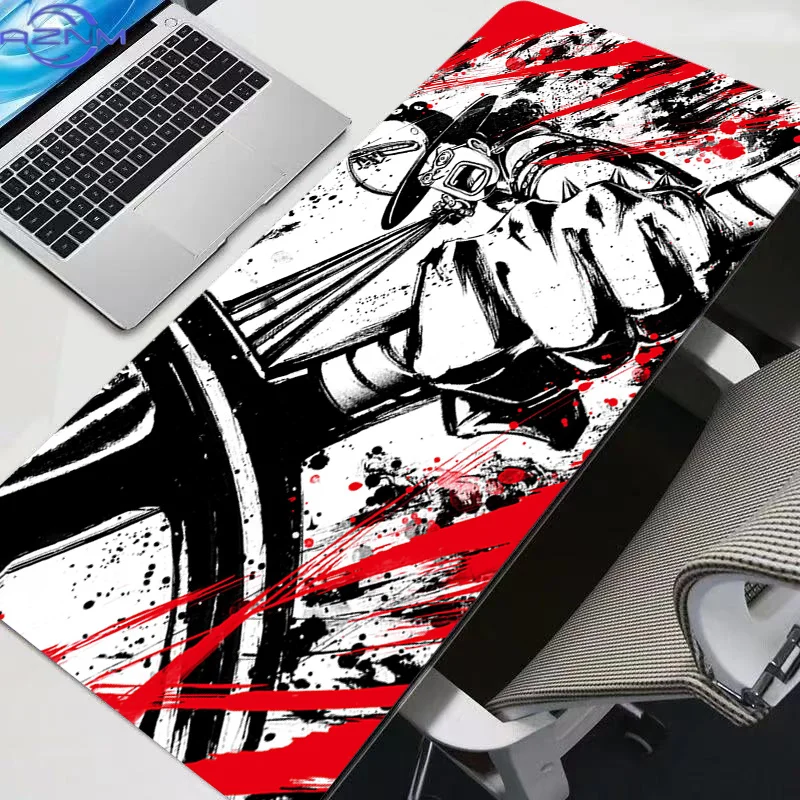 Anime Gaming Speed Mouse Pad One Piece Usopp Anime Durable Gamer Large Mouse Mat Keyboard Mousepad Computer Desk Mat