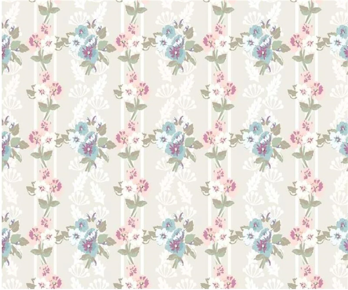 Customize any size pastoral small yellow floral wallpaper Children's room Living room hotel background wall decoration wallpaper