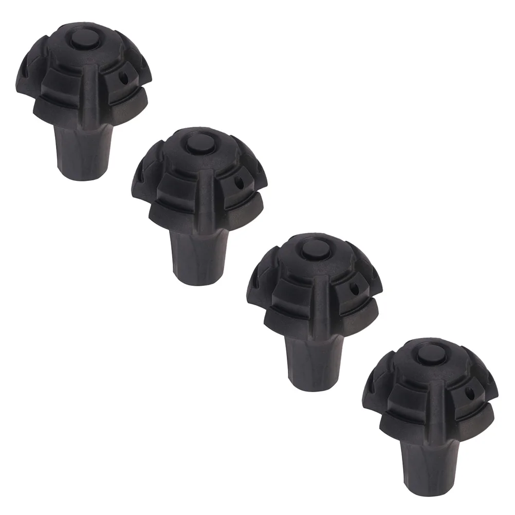 

4Pcs Trekking Pole Tpr Tip Covers Durable Anti Slip Protection for Hiking Alpenstock Walking Pole Alpenstock Cover