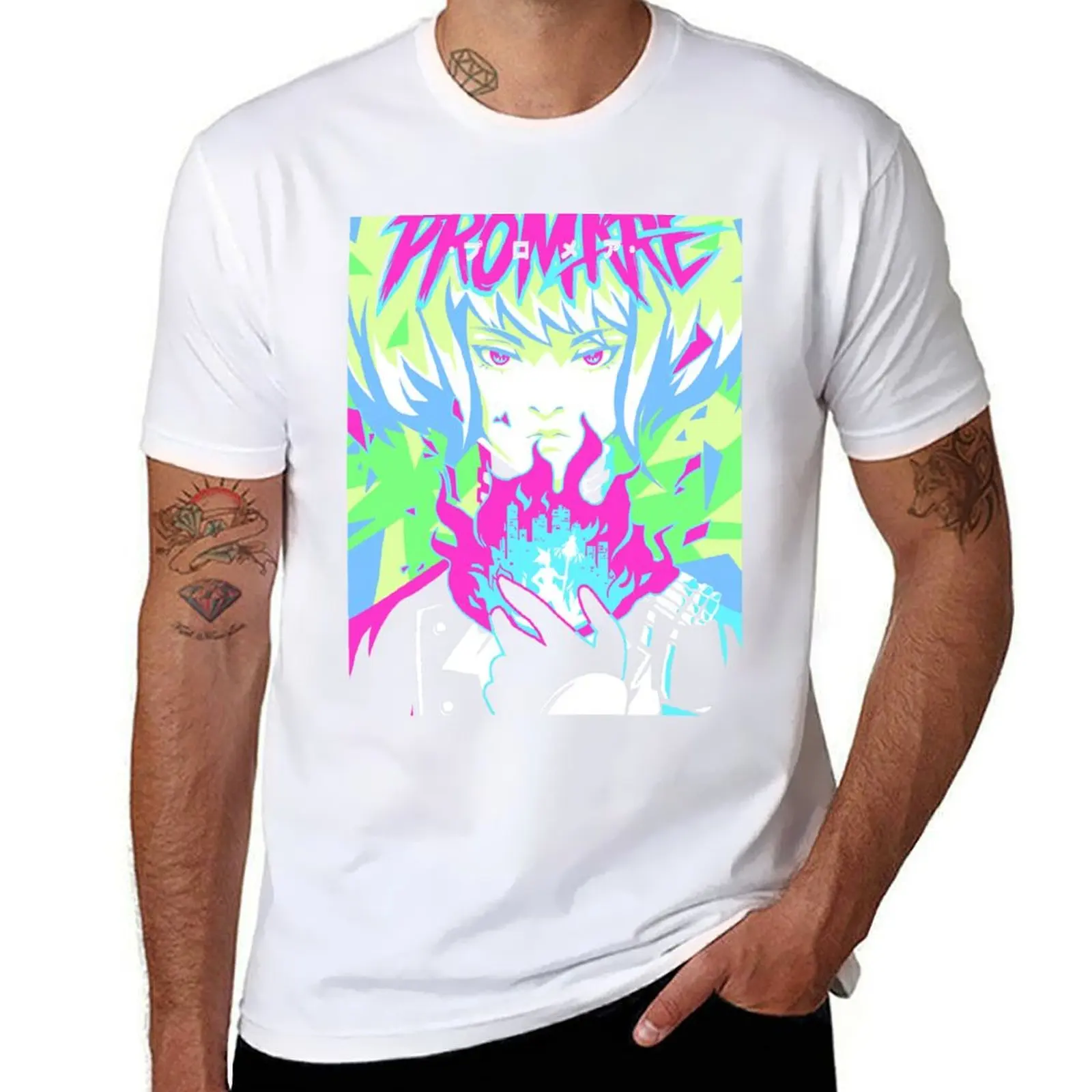 

Promare T-Shirt graphic t shirts for man t shirts for man cotton funny T-Shirt