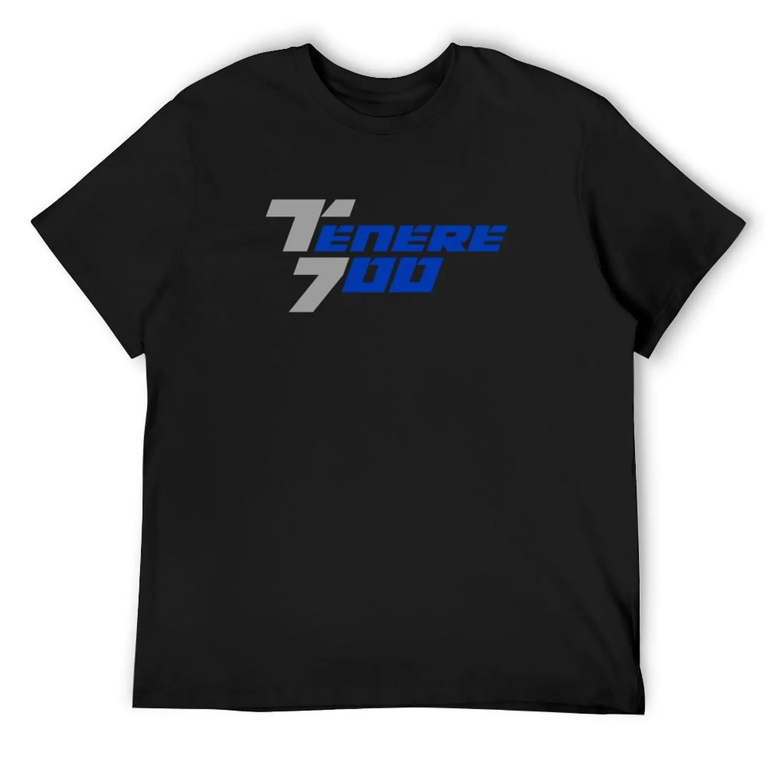 Yamaha Tenere 700 Logo Gray-Blue T-Shirt T-Shirt plus size tops for a boy vintage funny costumes Men's clothing