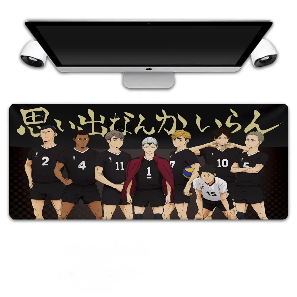 H-haikyuu Project Sekai 2024 Birthday Full Character 25-ji Nightcord de Mouse pad Table Mat Gaming XXL Anime Mousepad Keyboard D