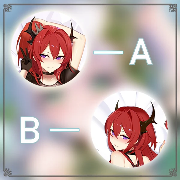 

Aknights Surtr Dakimakura Hing Body Pillow Case Cosplay Japanese Otaku Cushion Cover Xmas 1Y