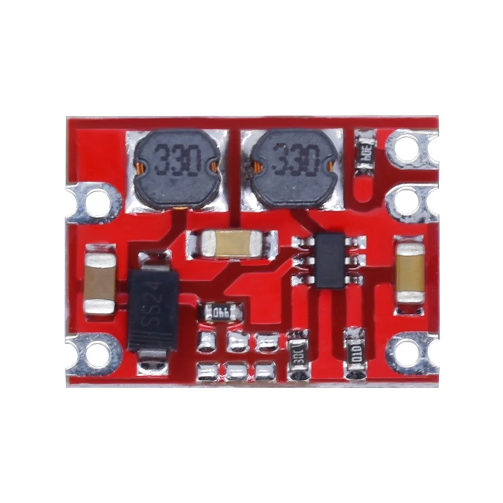 DC DC Auto Buck Boost Module 2.5V 15V to 3.3V 5V Fixed Output Power Supply for Arduino Raspberry Pi IoT Smart Home DIY Projects
